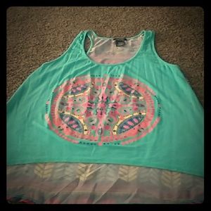 Racer back tank